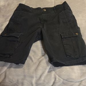 Mens Levi's Black Cargo Shorts Waist size 29